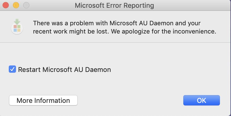 Microsoft AU Daemon